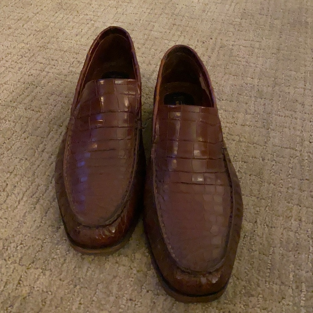 Stefano Ricci Crocodile loafers